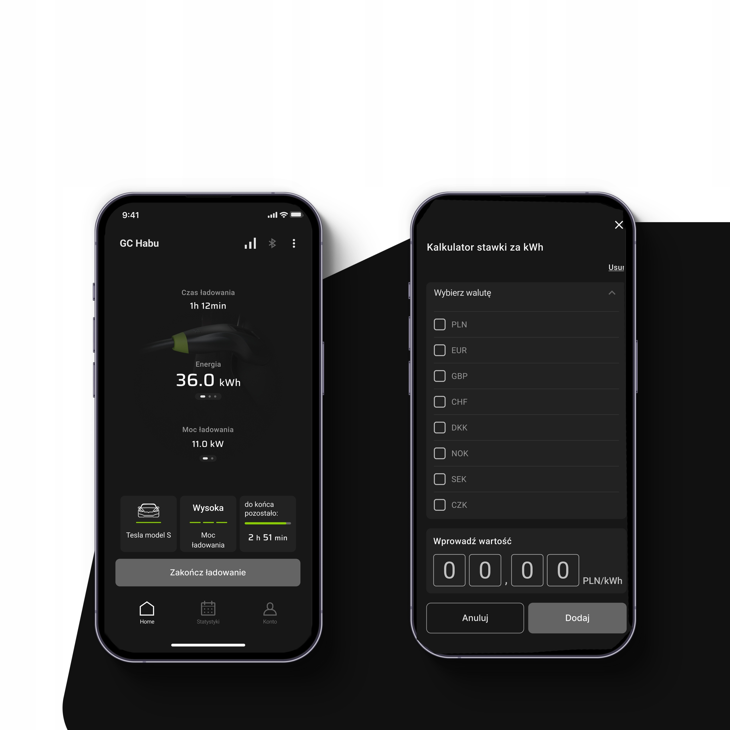 Green Cell GC Habu Ładowarka Mobilna EV 11kW 7m Typ 2 CEE 16A Wallbox 2w1 Przeznaczenie ładowanie samochodów