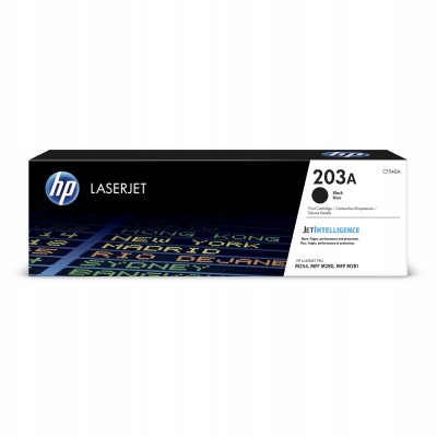 Hp 203 Black Original Lj Toner Cartridge, CF540A CF540A