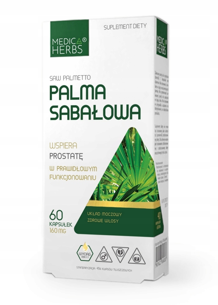 

Saw Palmetto 1000mg Palma Sabałowa Medica Herbs