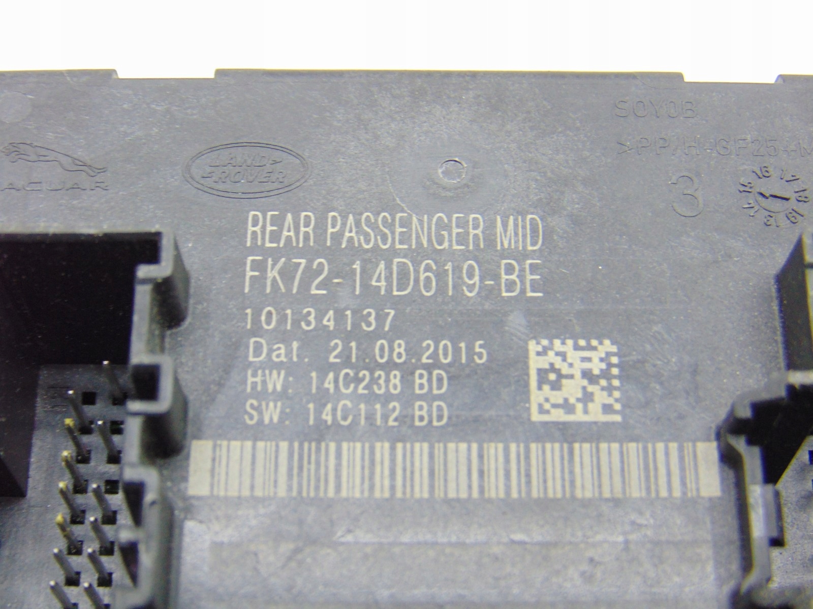 module control unit door right rear part RANGE ROVER EVOQUE L538 FK72-14D619-BE