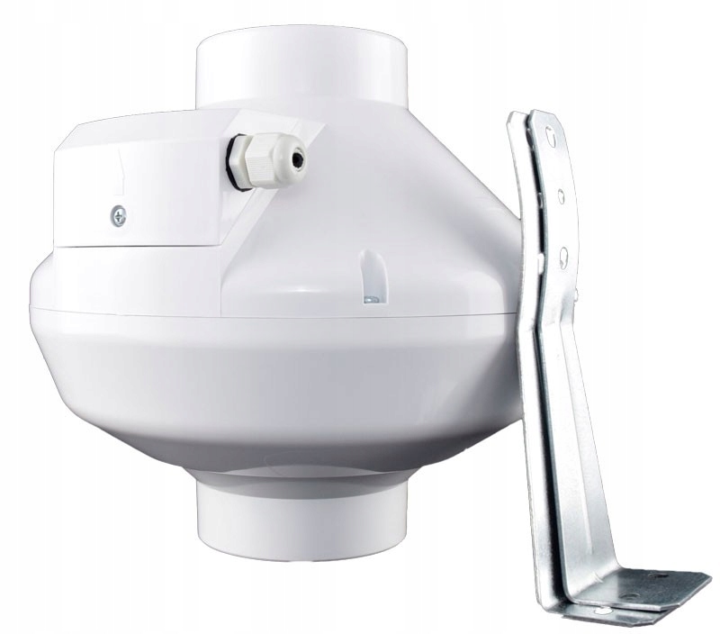 Odstředivý kanálový ventilátor Vents Vk 100 Montážní držák 250 m3/h 80 W