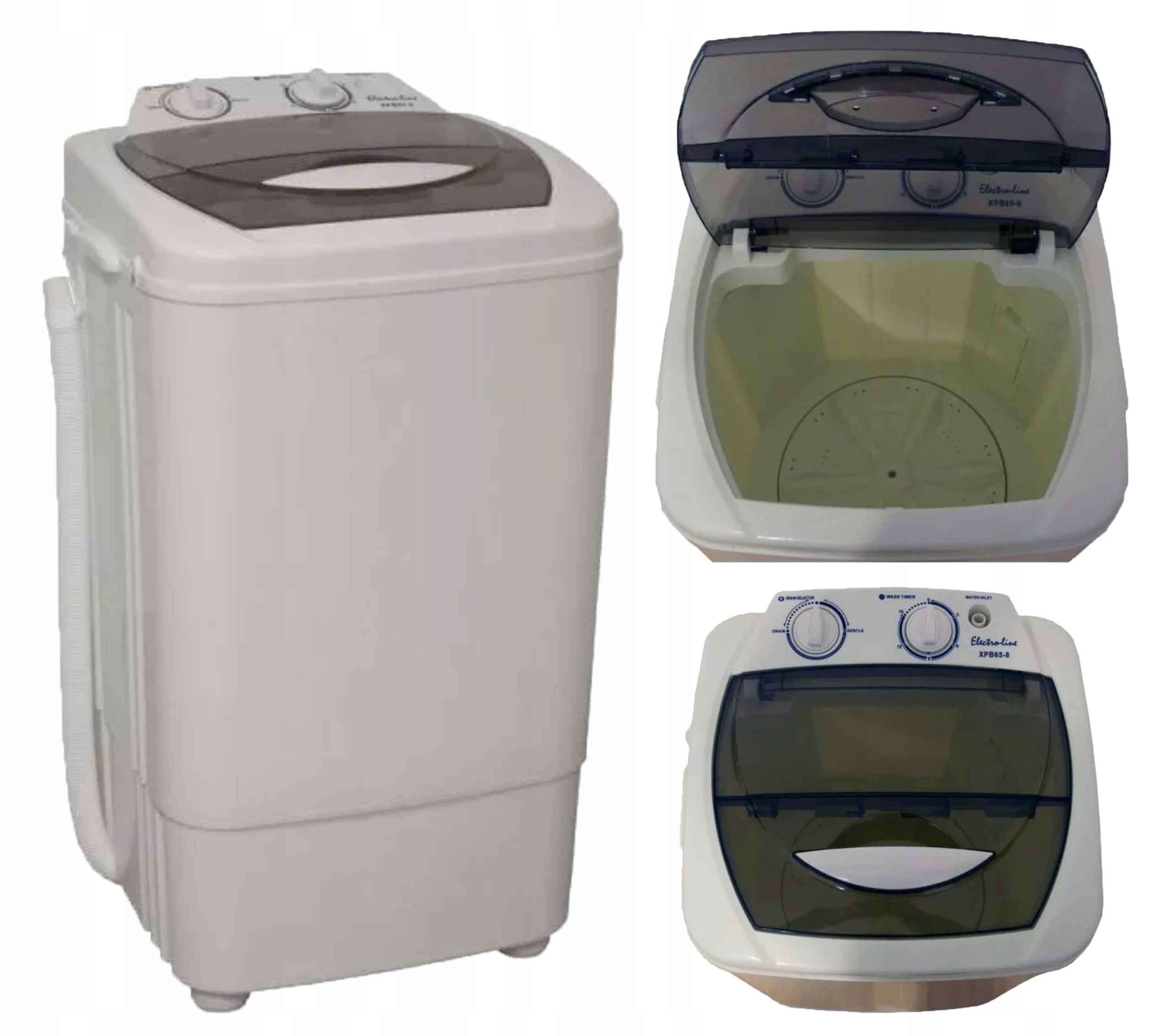 Funkcjonalna Pralka Wirnikowa Do Ubrań Bielizny Pb 65 6,5 Kg 350 W