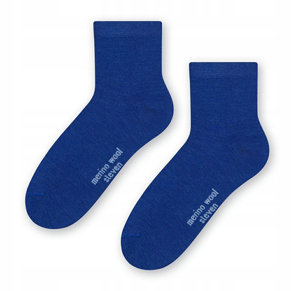 

Steven skarpety Merino Wool 130 niebieskie 35-37