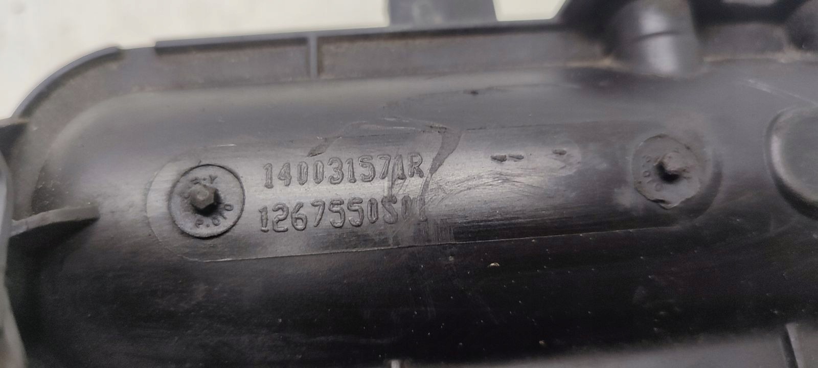 intake manifold Renault Megane IV 1,2 TCE H5FF408