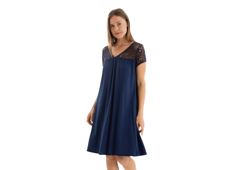 Šaty vel. S Navy Blue L257440