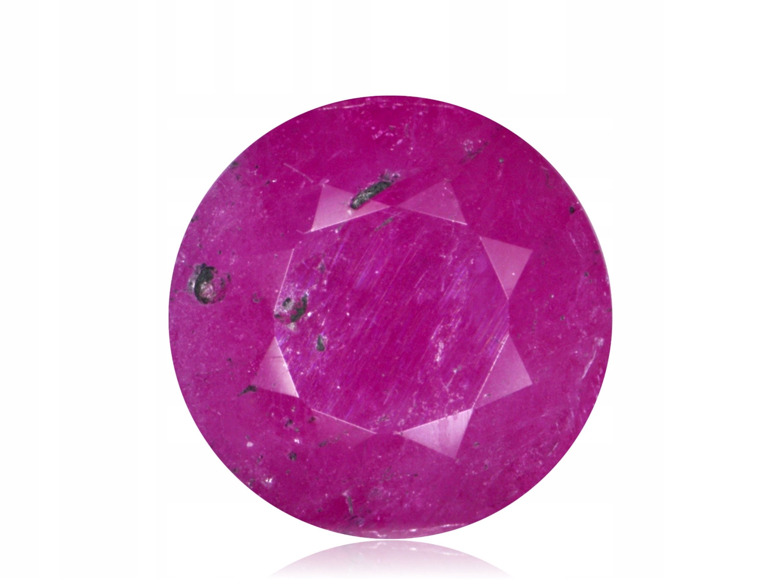 Rubin 0.89ct Kulatý Myanmar eCertifikát Wbd