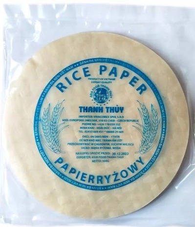 

Papier ryżowy do smażenia Thanh Thuy 500g