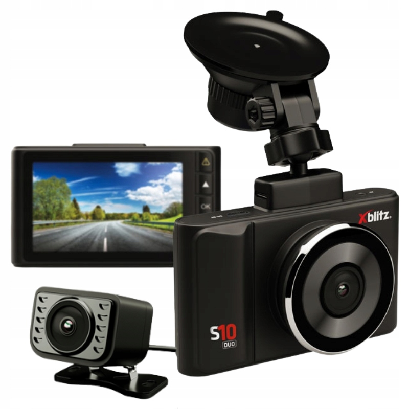 Autokamera Xblitz S10 Duo Full Hd Dual G Senzor Cúvacia Kamera
