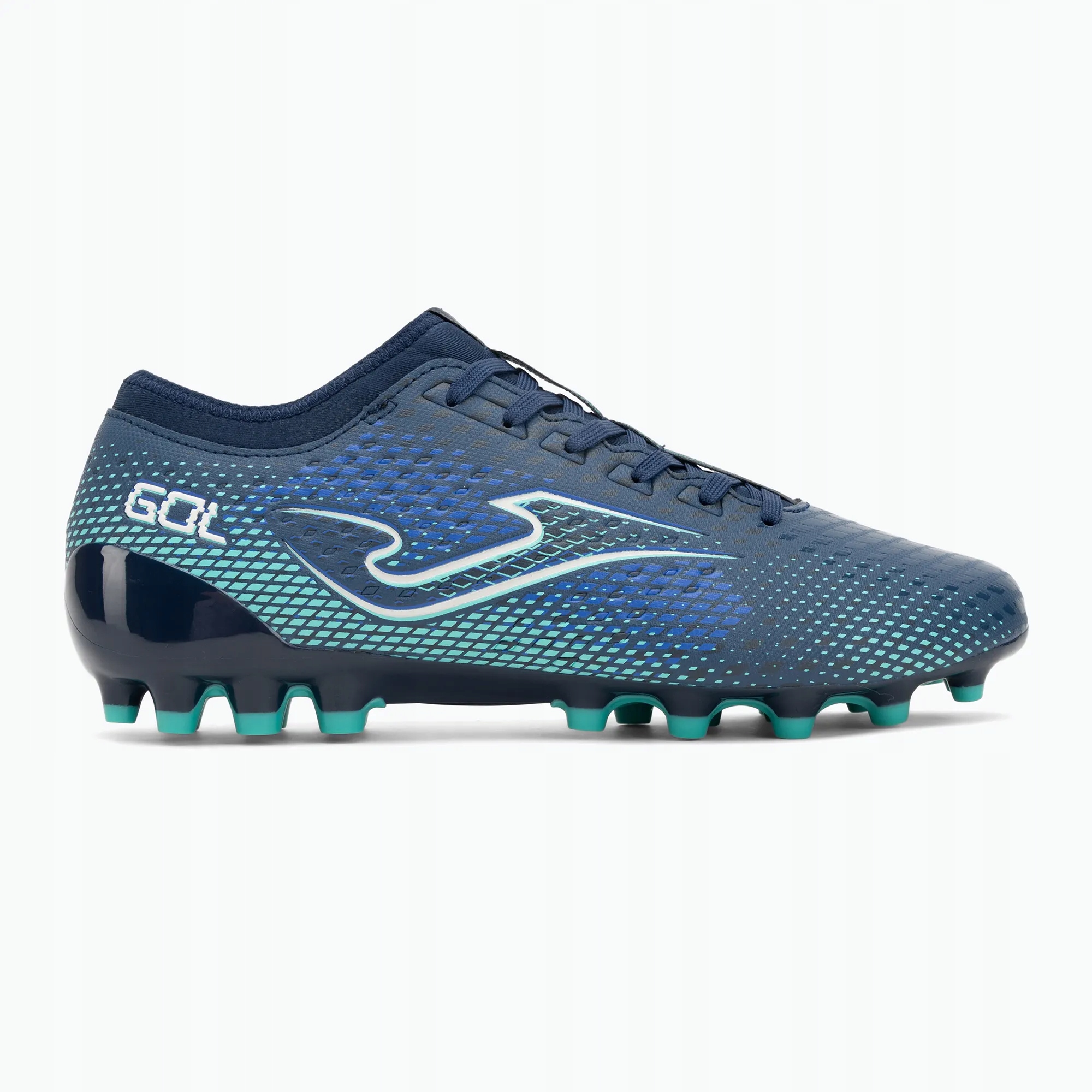 Joma buty piłkarskie lanki na trawę Gol 2503 Navy Blue Artificial Grass