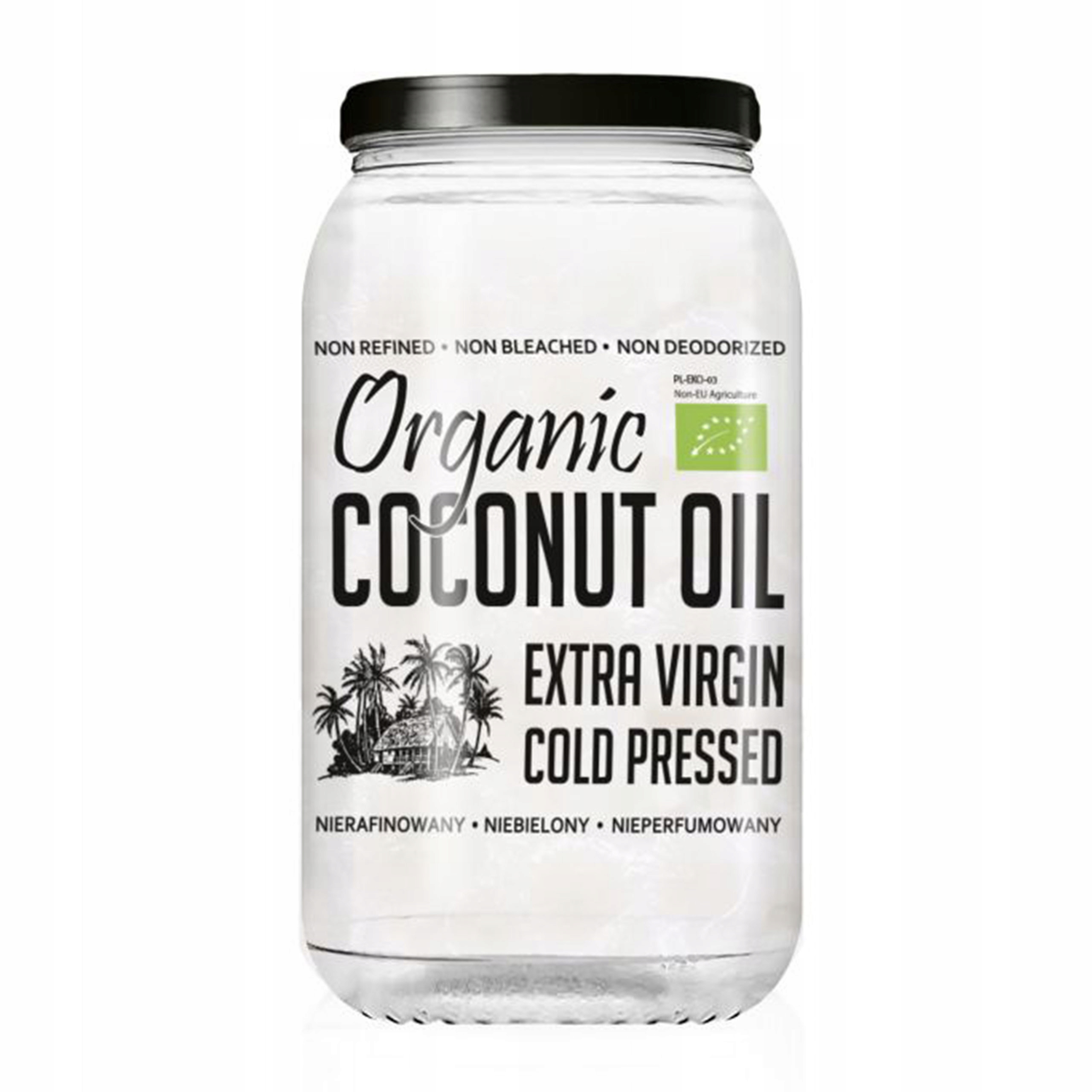 Levně 2X 2X Diet-Food panenský kokosový olej 1 l Bio