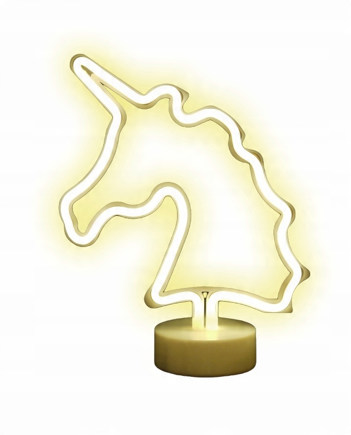 

Lampka Nocna 3D Led Neon Jednorożec Unicorn Piękny