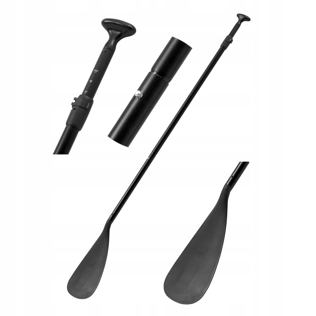 Pádlo pro paddleboardy teleskopické 160-210 cm, jednoduché