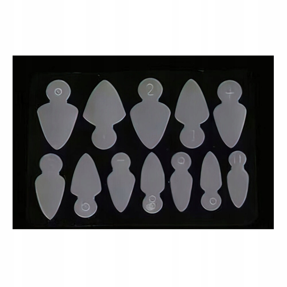 Formy silikonowe do frencha dual form combo Migdał Krótki C