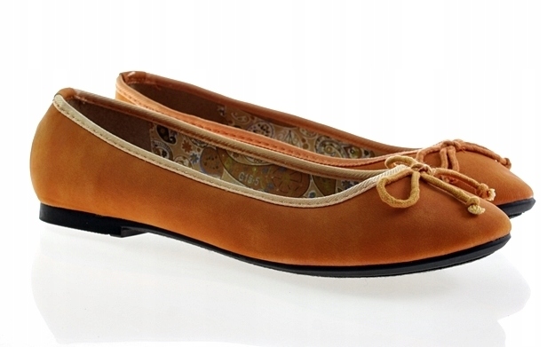 

231K Balerinki Śliczne Modne Pomarańczowe roz. 39