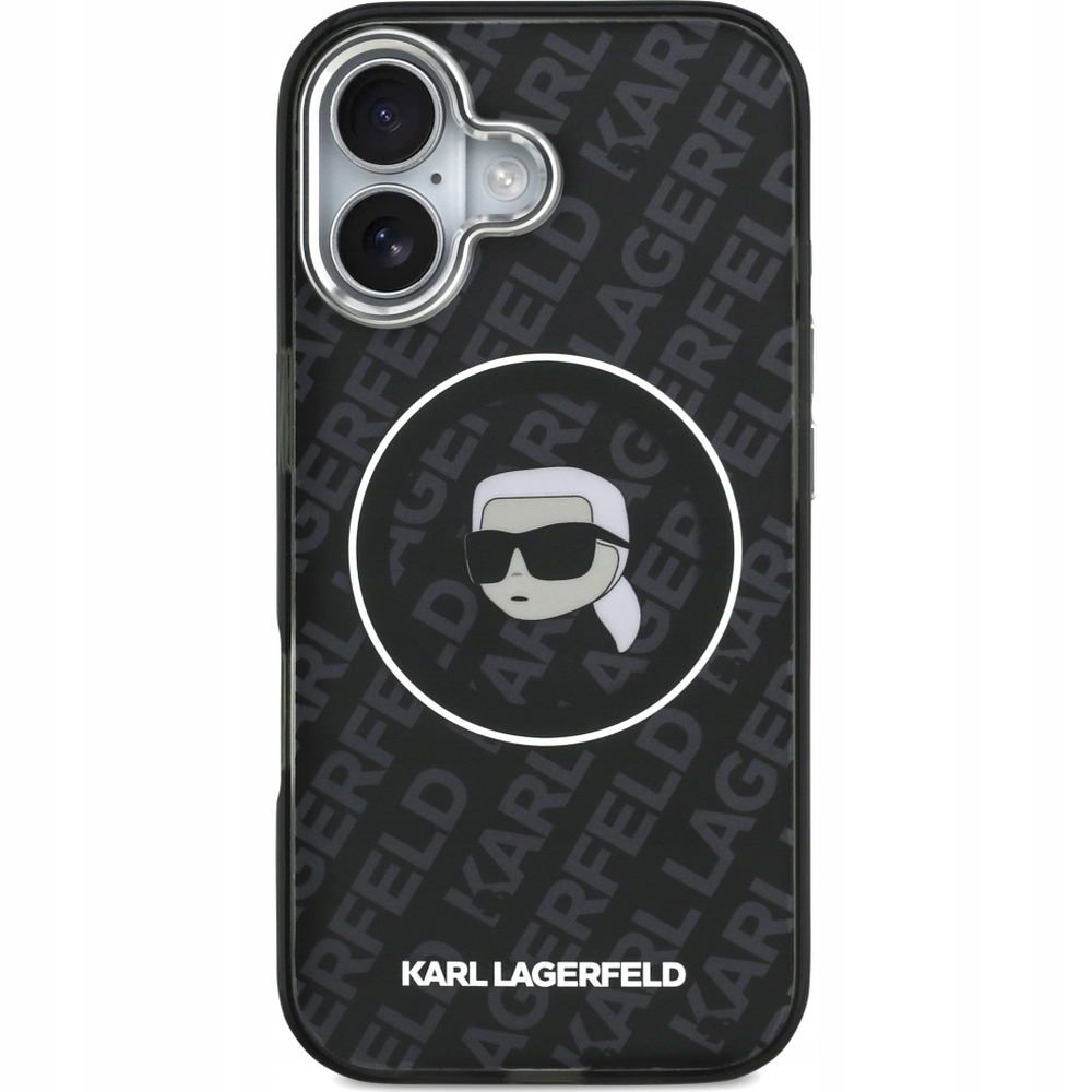Pouzdro Karl Lagerfeld pro iPhone 17 s zadní kryt MagSafe, obal kryt