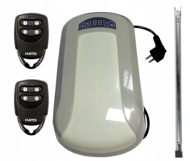 NAPĘD BRAMY GARAŻOWEJ KOMPLETY ZESTAW 2 PILOTY