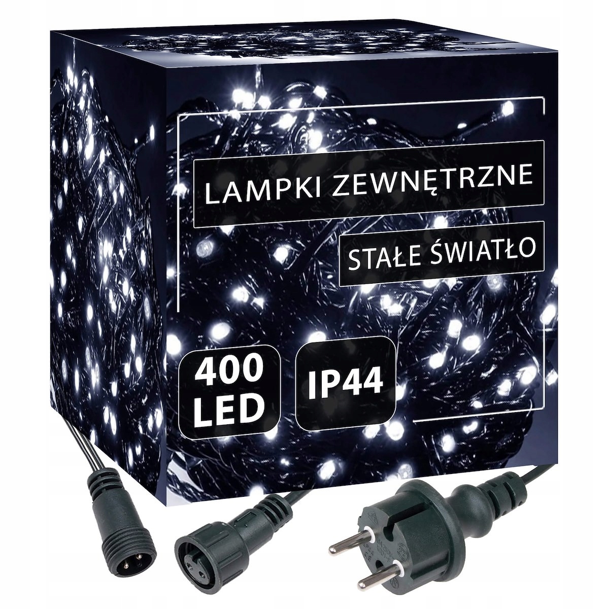 

Lampki 400 Led 24m Choinkowe Zewnętrzne Na Choinkę