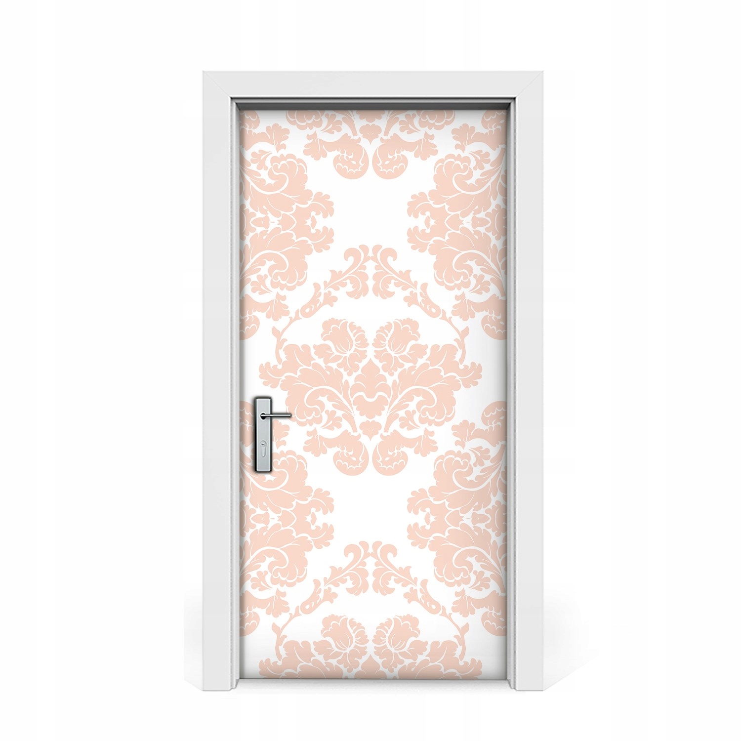 

Naklejka na drzwi Elegancki kwiat ornament 95x205