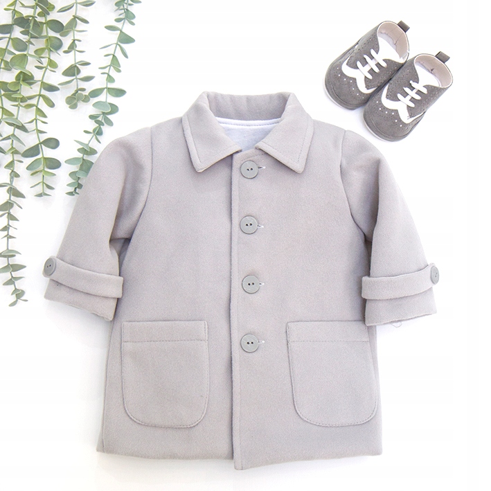 płaszczyk chłopięcy beż roz 74 Płeć chłopcy