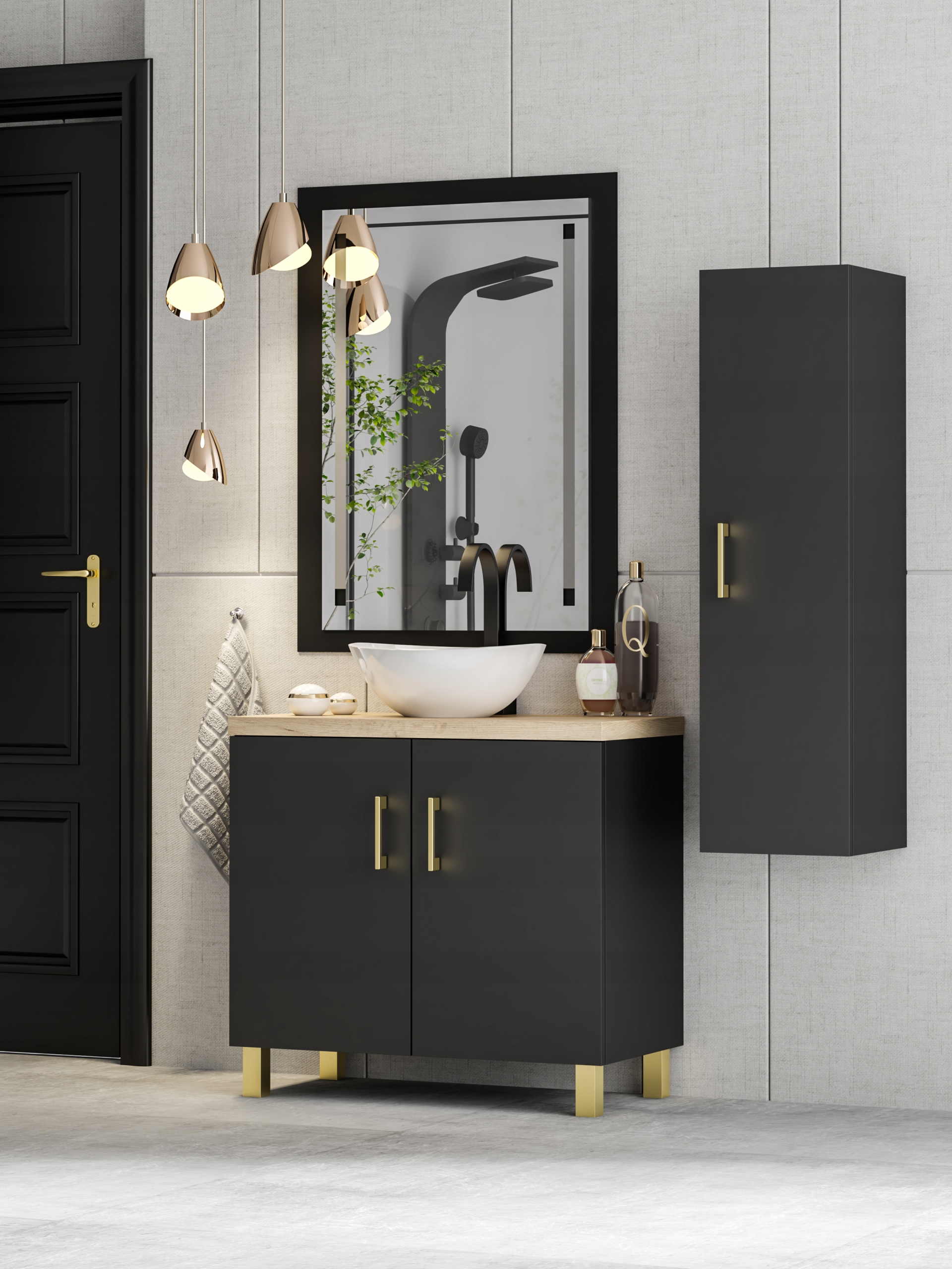 Szafka łazienkowa stojąca ROCO 80 PRODUCENT KOLORY Liczba drzwi 2