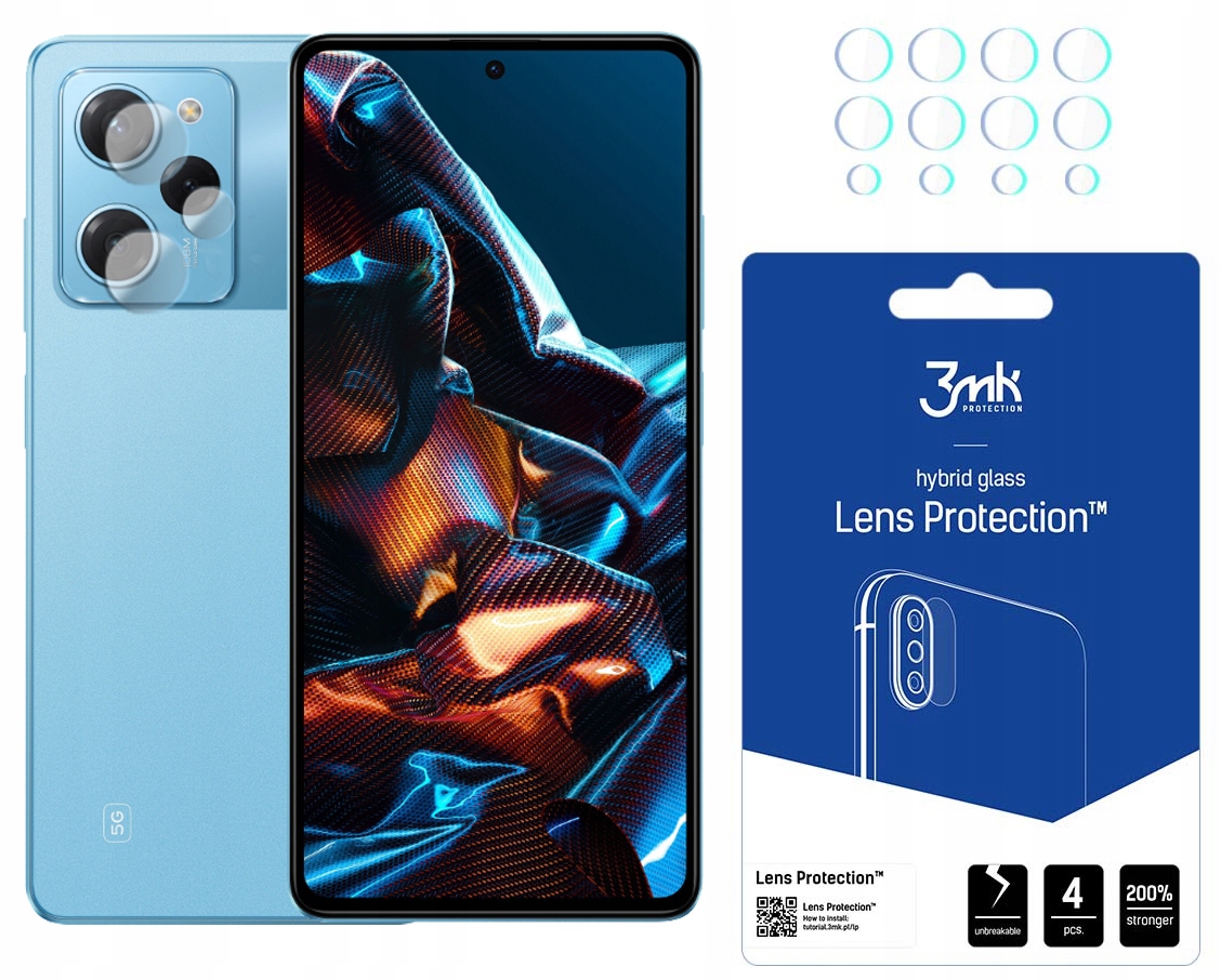 

3MK Szkło na Obiektyw Lens do Xiaomi Poco X5 Pro