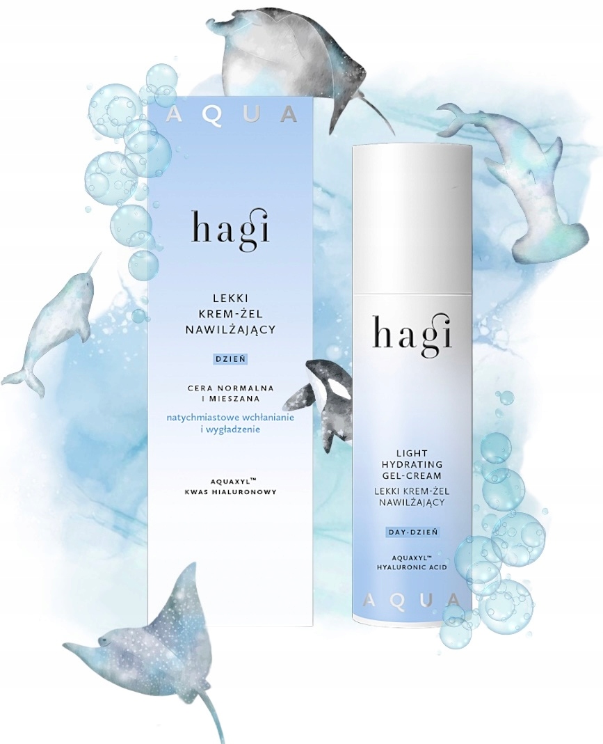 HAGI_Aqua Zone lehký krém-gel hydratační na den 50 ml