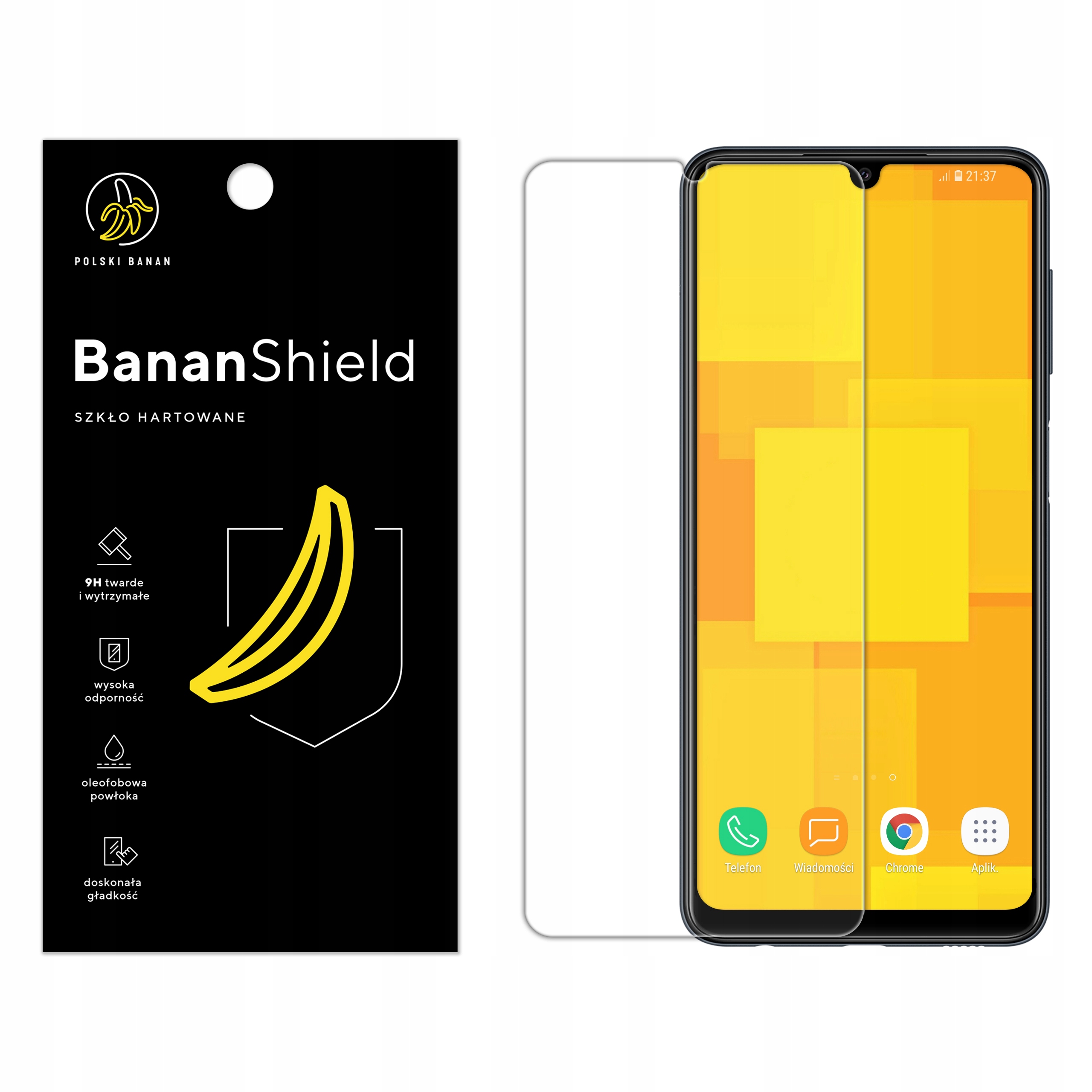

Szkło Hartowane Polski Banan 9H do Samsung M22