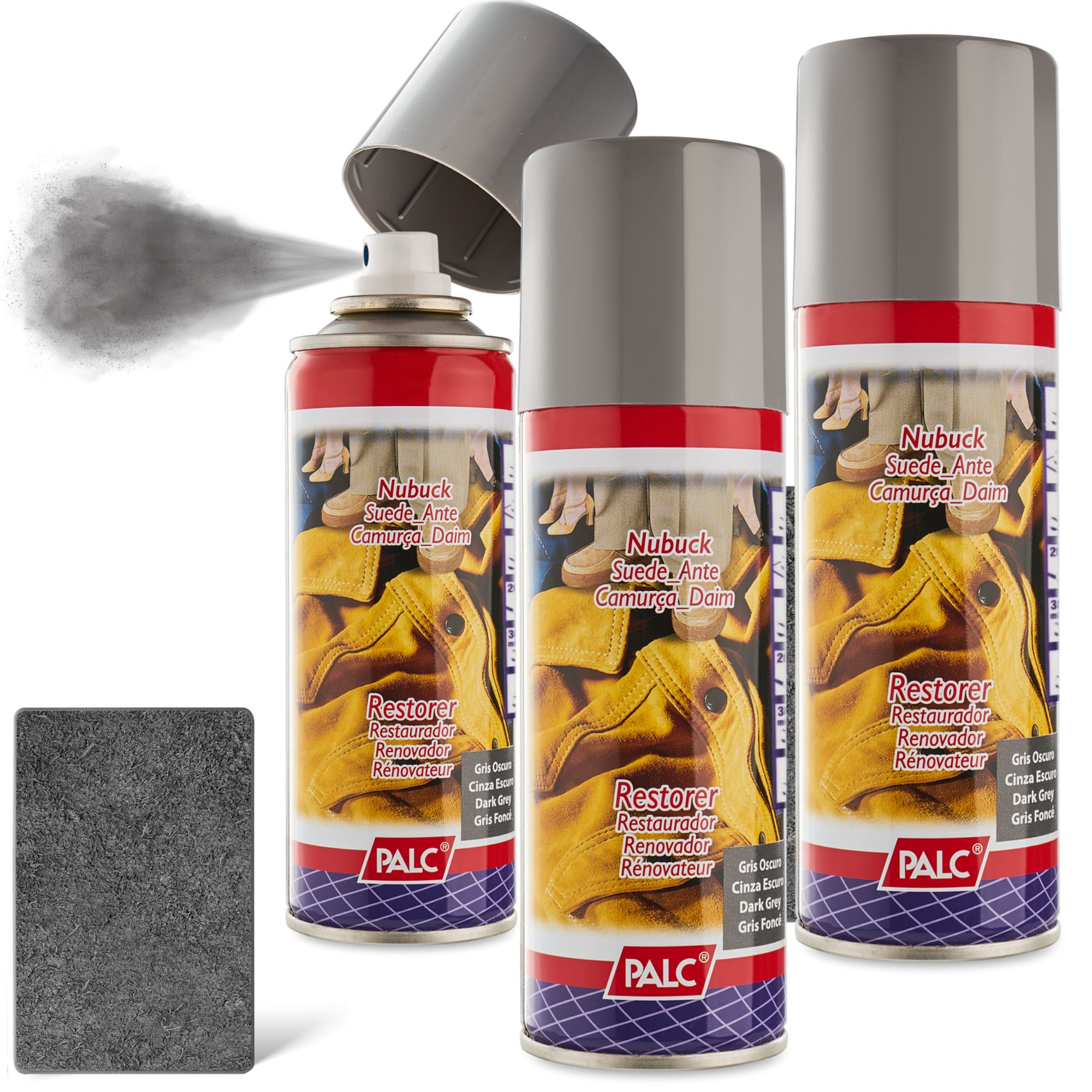 

3x Spray do Zamszu Nubuku Farba do Obuwia Butów