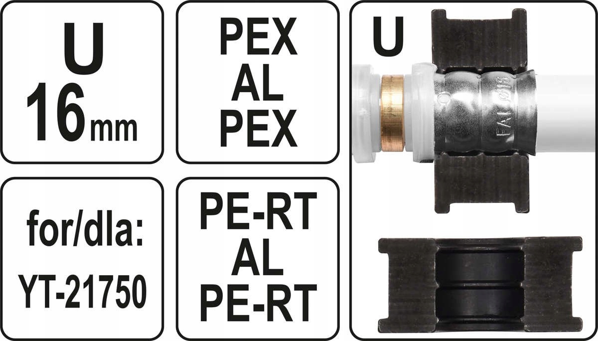 MATRYCA U16 YT-21755 DO PRASKI ZACISKARKI YT-21750 Marka Yato