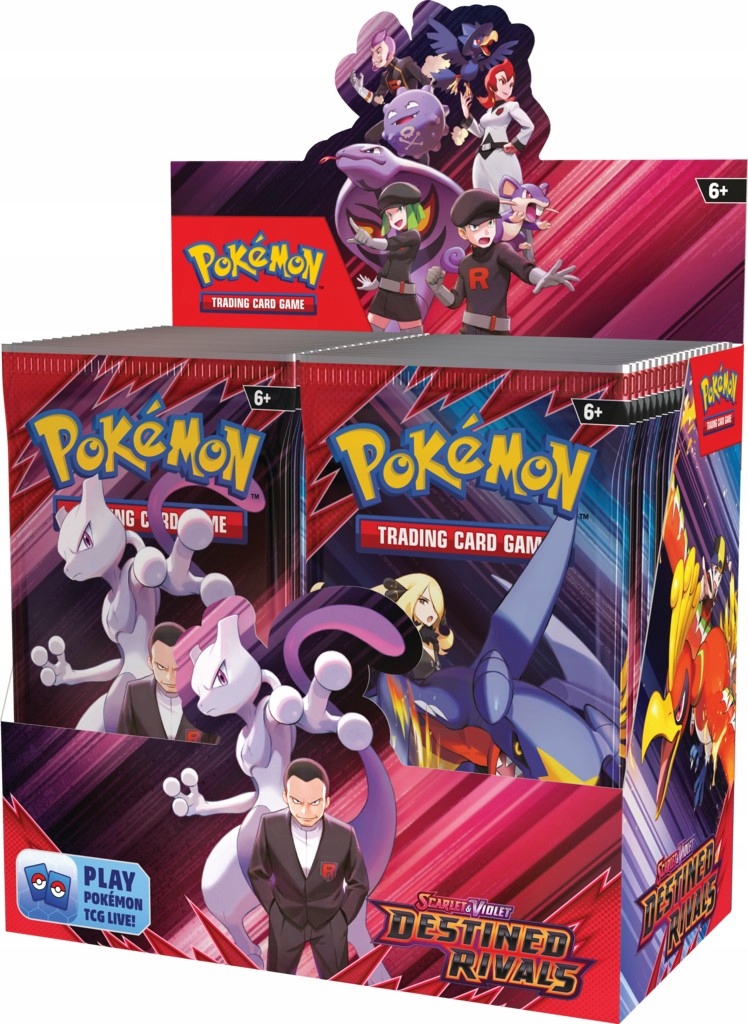 英語版 ポケモン DESTINED RIVALS ブースターパック　8パック Pokemon Destined Rivals English Booster Pack — Japan2UK