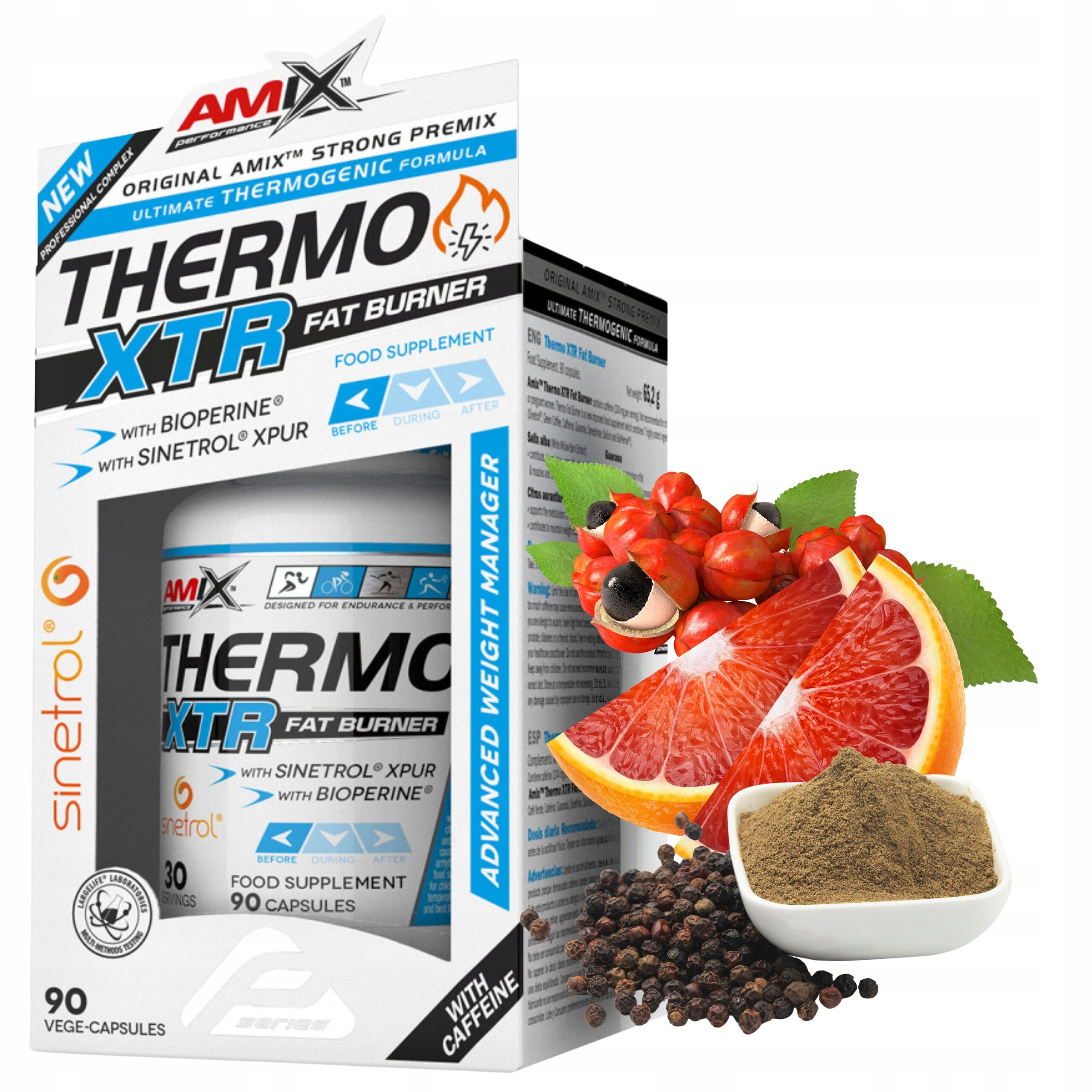 Tabletky na hubnutí Spalovač břišních tuků pro ženy ThermoXTR