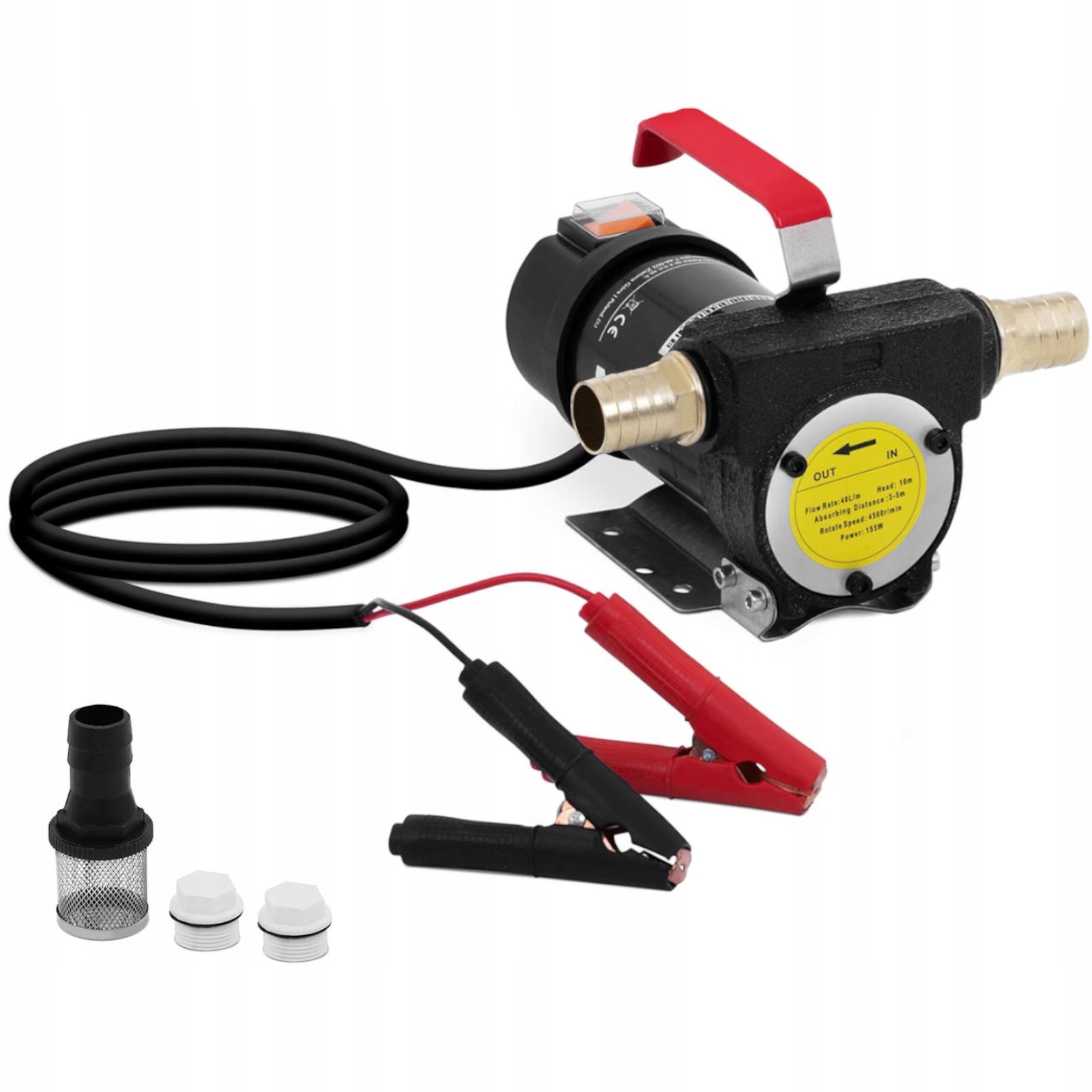 Elektrická pumpa na vypúšťanie paliva z nafty, samonasávacia, IP5