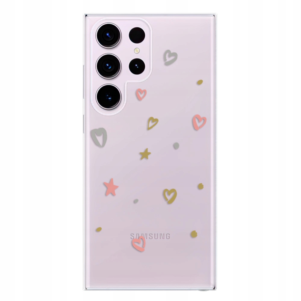 Silikonowe etui iSaprio Lovely Pattern do Samsung Galaxy S23 Ultra