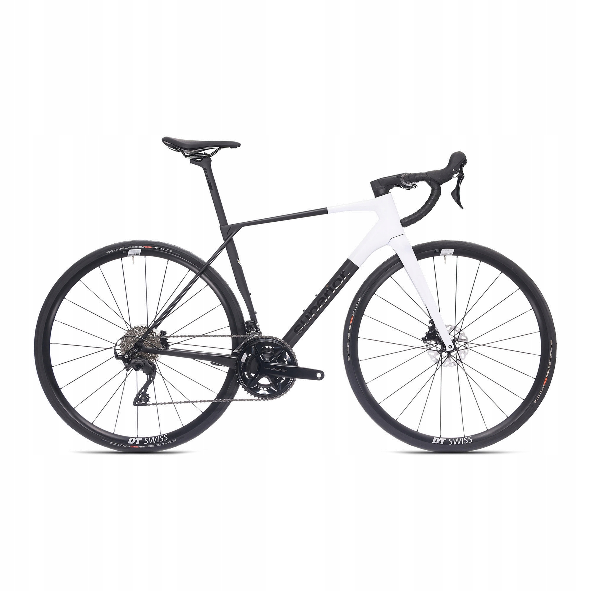 Rower szosowy Superior X-road 9.3 Gf matte carbon/white 58 (XL)