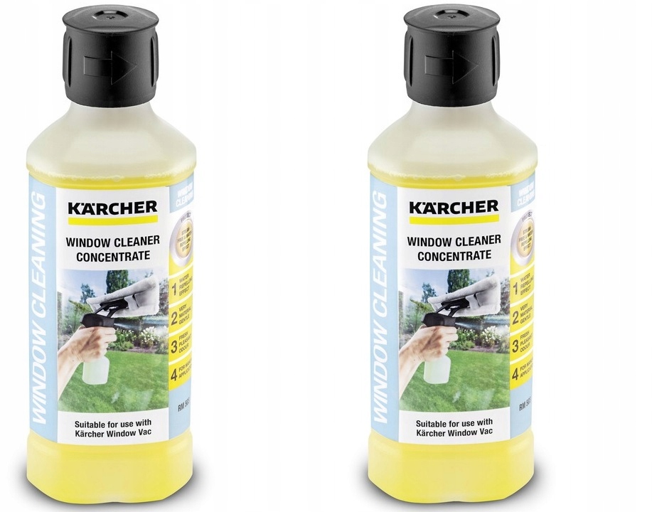 

2x Płyn do okien Karcher Rm 503 Koncentrat 0,5L