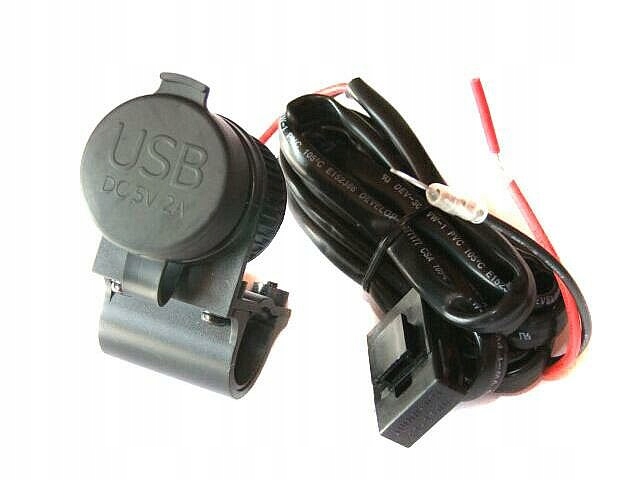 5V 2A МОТОЦИКЛ РУЛЬ USB РАЗЪЕМ