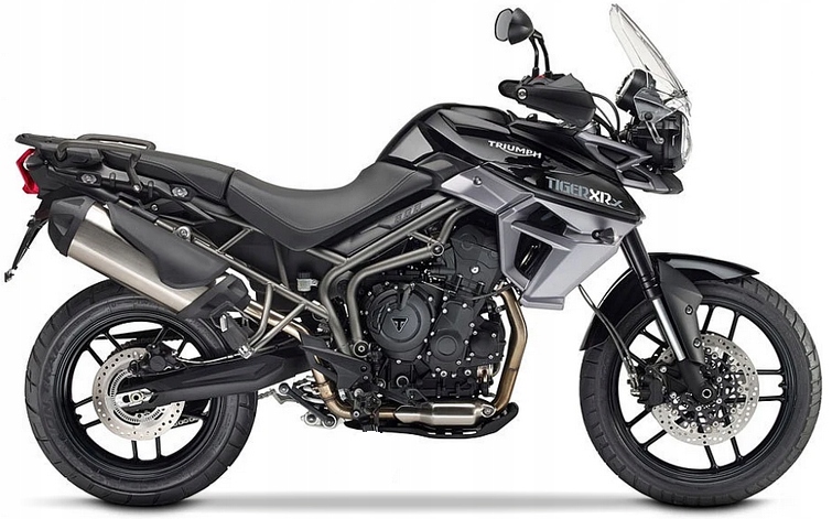 Samolepky Juula Pro Triumph Tiger 800 Xrx 2016-2017 Černé