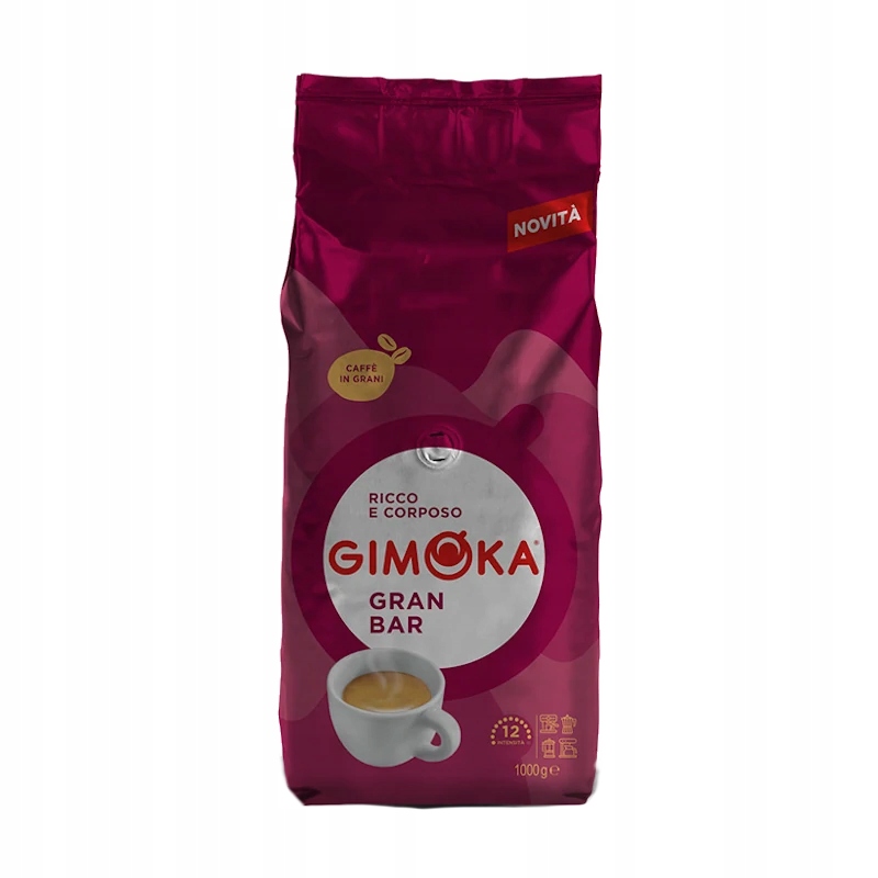 Levně Káva zrnková Gimoka Gran Bar 1 kg