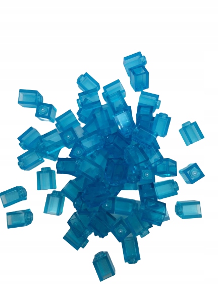 

Lego 3005 Jasnoniebieski Przezroczysty Klocek Cegi