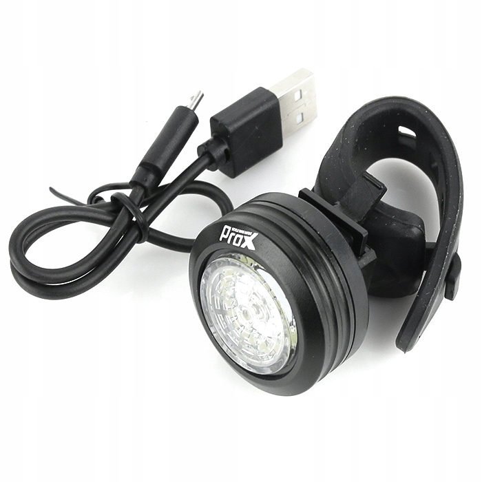 LAMPA ROWEROWA NA ROWER PRZÓD LYRA SMD 30LM USB Źródło światła dioda LED