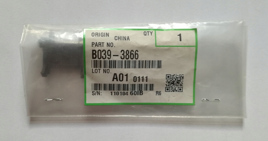 B0393866, pressure cover, Ricoh