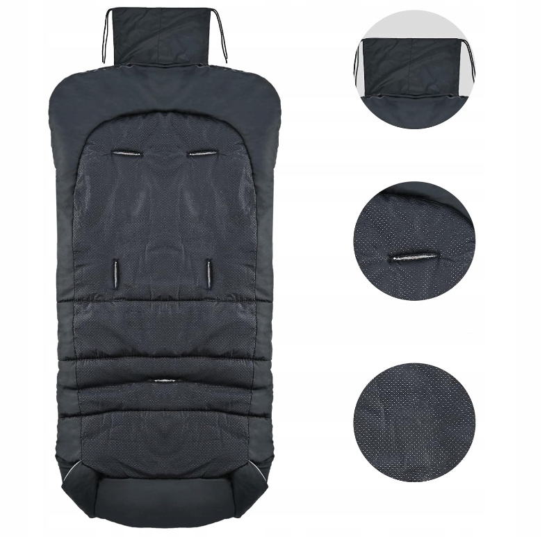 ŚPIWOREK DZIECIĘCY DO WÓZKA GONDOLI FOTELIKA NA SANKI OCIEPLANY DLA DZIECI Marka inna