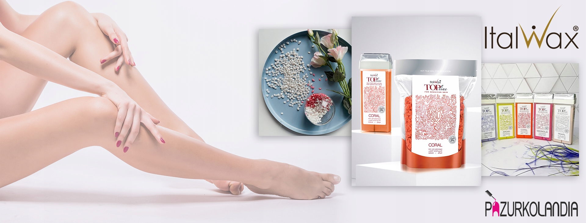 WOSK W ROLCE Italwax TOP LINE 100ml MAGNOLIA Marka ItalWax