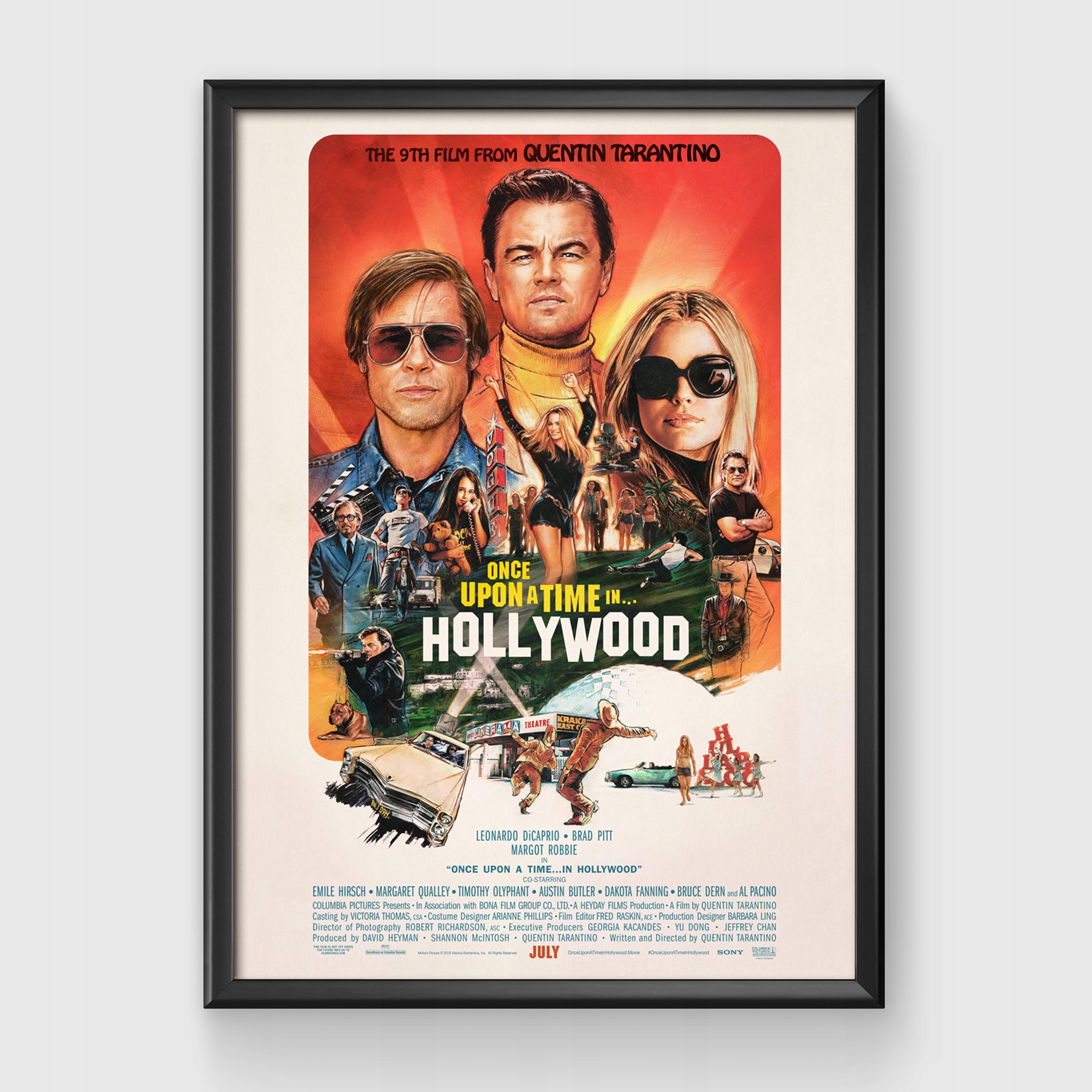 Plakat Once Upon a Time in Hollywood Wysokość produktu 59.4 cm