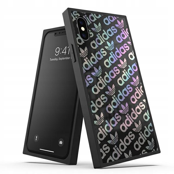 Etui Adidas Or Square do iPhone X/Xs w kolorze czarnym 34975