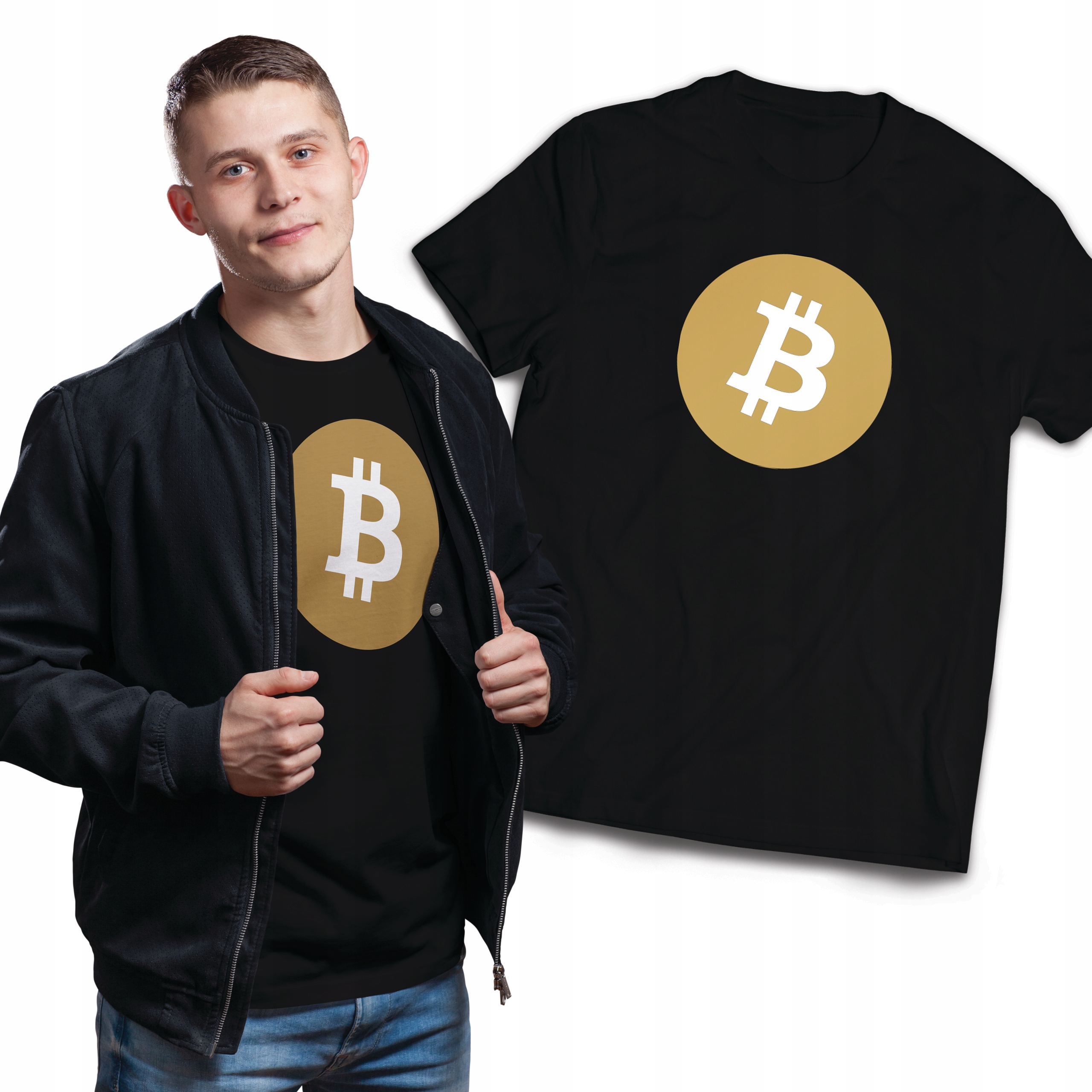 

Koszulka Kryptowaluty Btc Bitcoin Crypto roz S