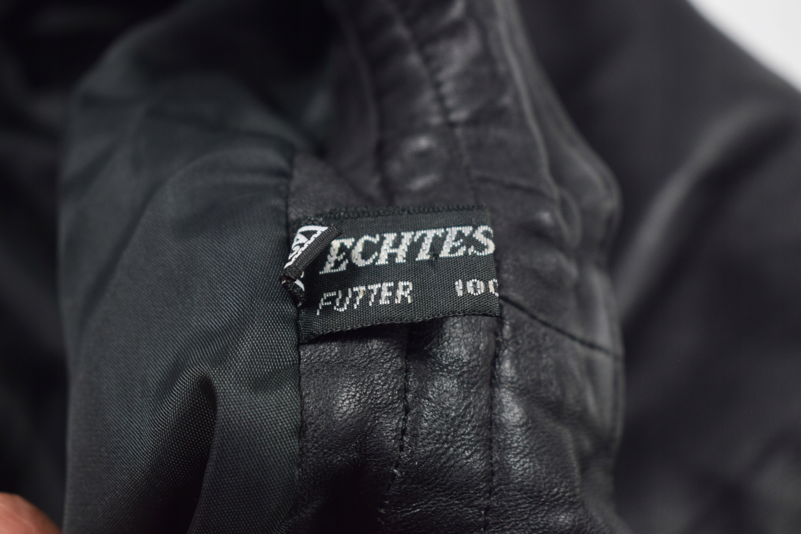 Z7 SPÓDNICA SKÓRZANA CZARNA 42 Wzór dominujący bez wzoru