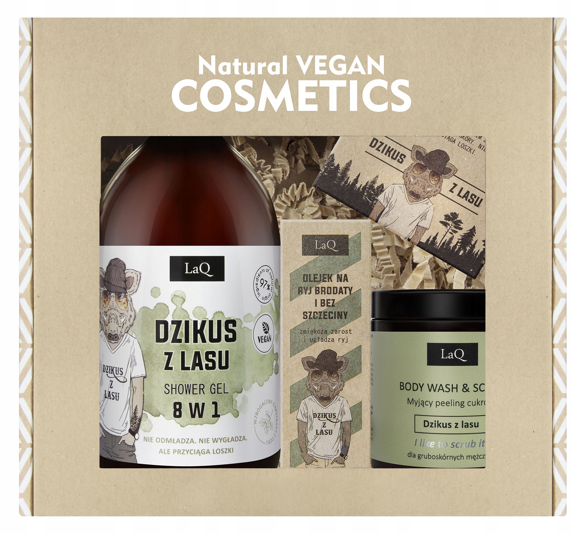 LaQ Dzikus z Lasu Zestaw prezentowy dla mężczyzn