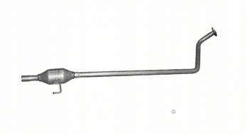 04.230 - Центральный глушитель Citroen C1 а / м1.0 с 2014г.