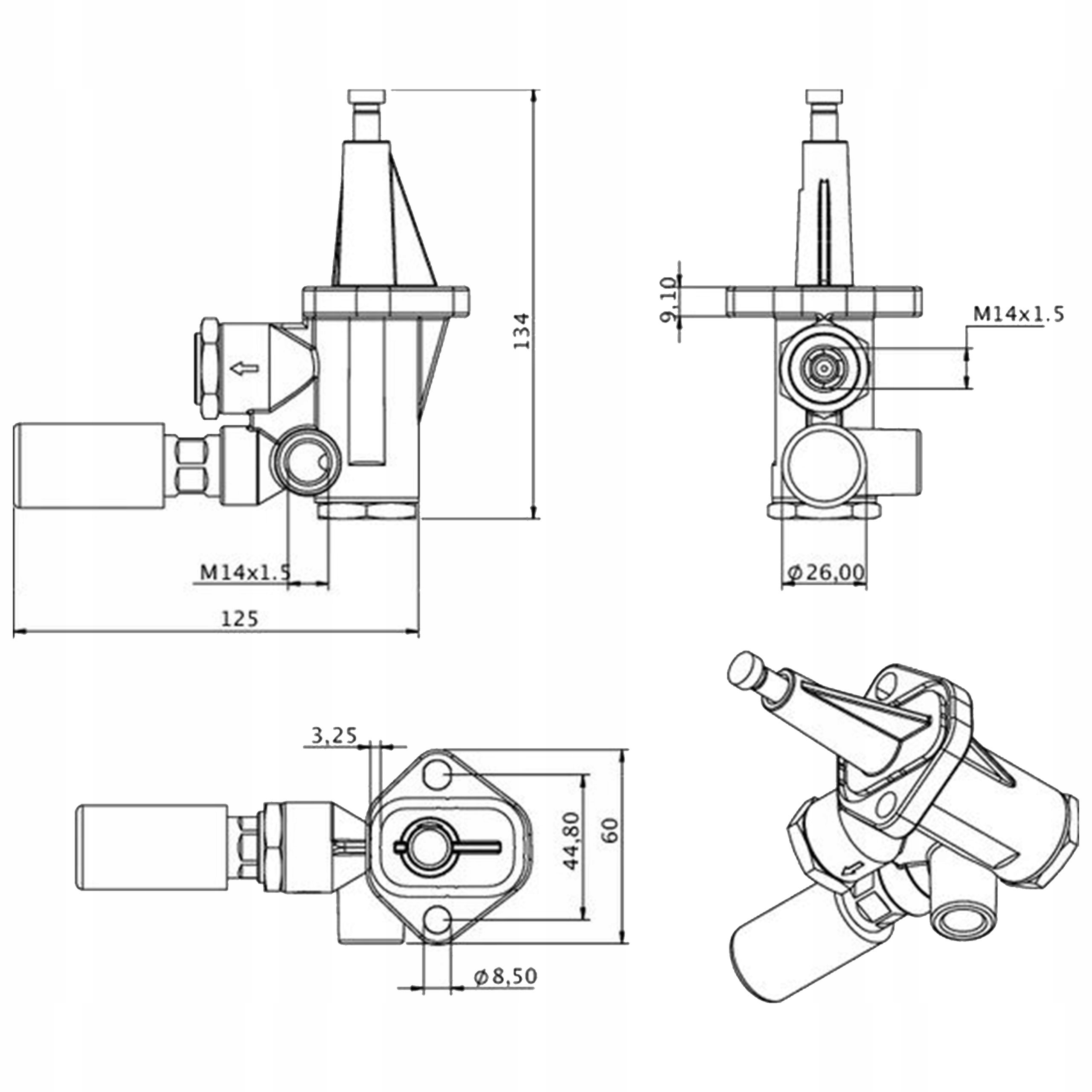 Pompka zasilajaca paliwa Lamborghini R2 R3 R4 R5 Machine brand Deutz Fahr Lamborghini Same Other
